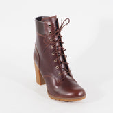 Womens Timberland 6 Inch Giancy A18Z6 Tan Leather Lace Up Casual Hi Hill Boots